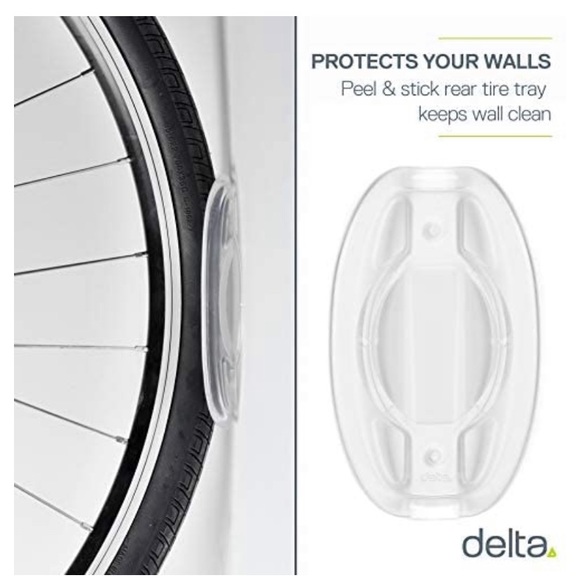 NWT DELTA CYCLE WALL BIKE RACK GARAGE SPACE SAVER - Picture 2 of 14